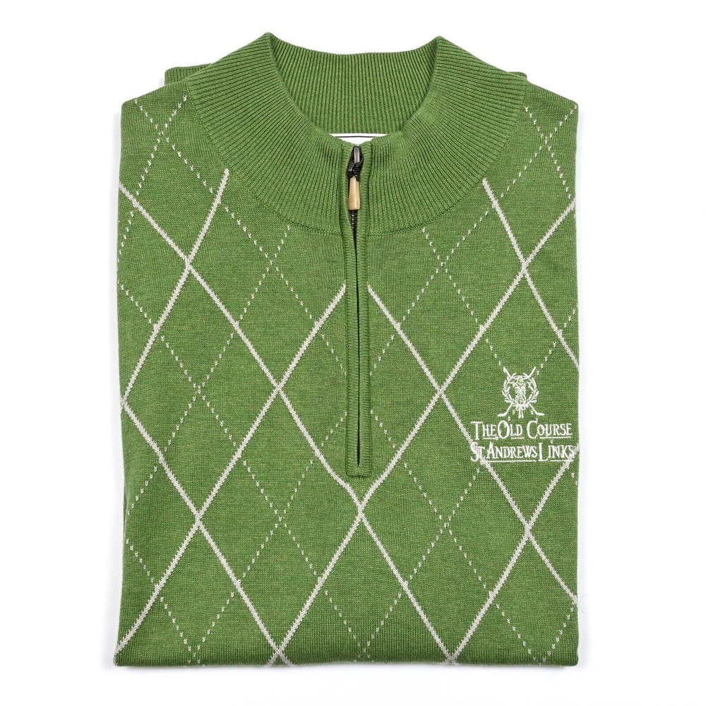 Peter Millar Sweater Vest Men's‎ Large 1/4 Zip Golf Silk Cashmere St. Andrews - Picture 11 of 11